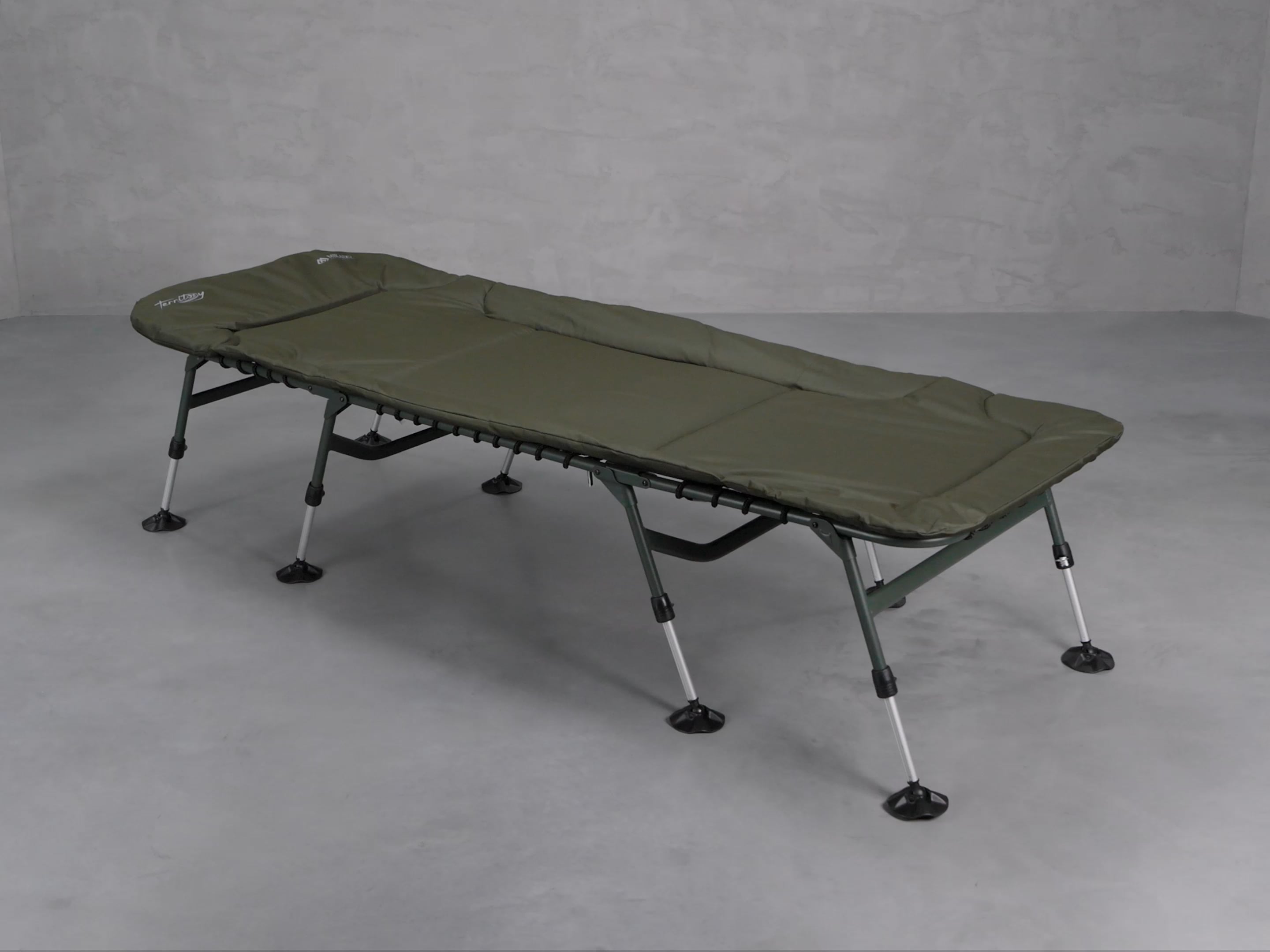 Ліжко Mikado Territory Bedchair 8 Legs зелене IS14-BC002