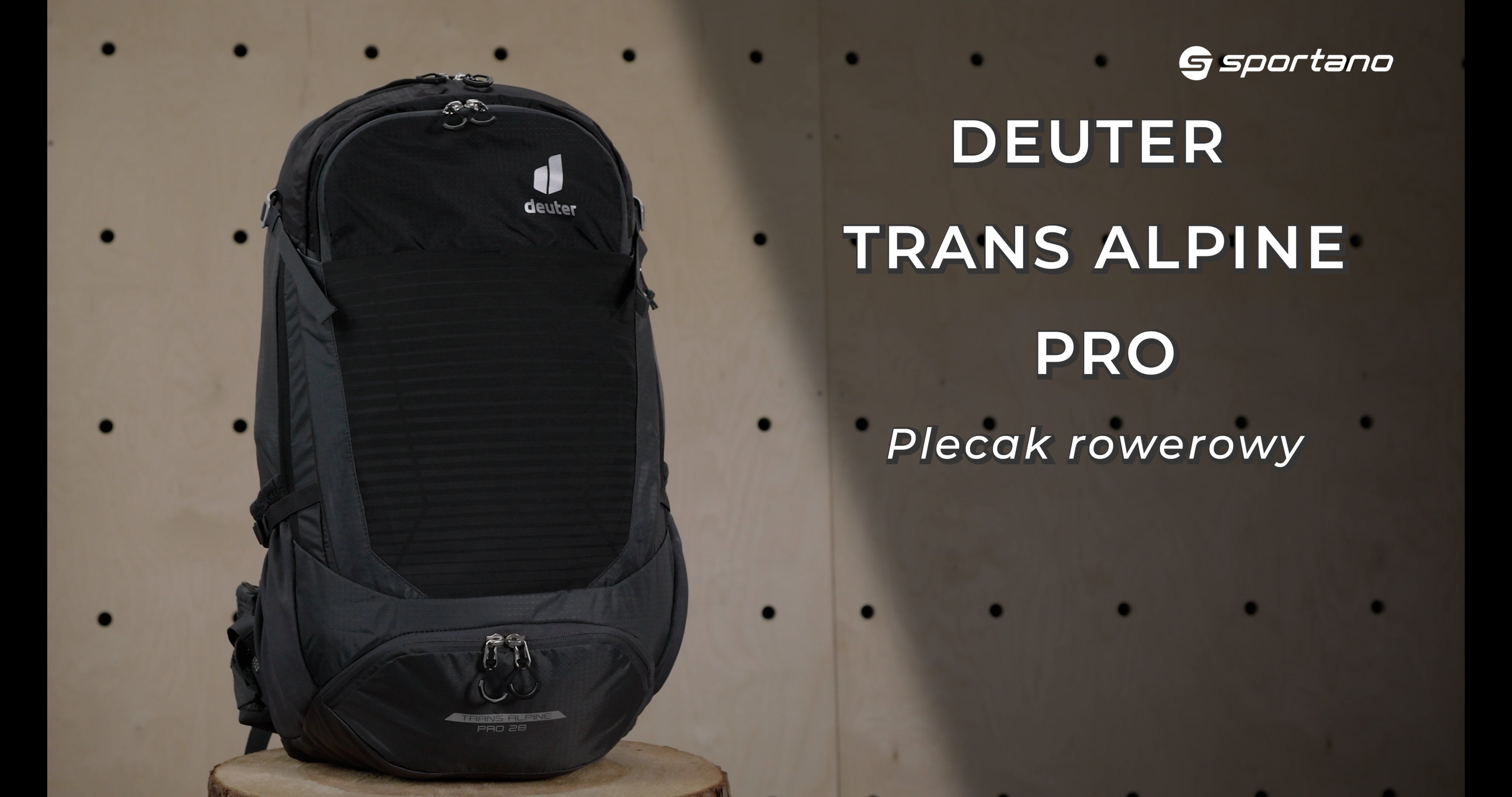 Рюкзак велосипедний Deuter Trans Alpine Pro 28 l black/graphite