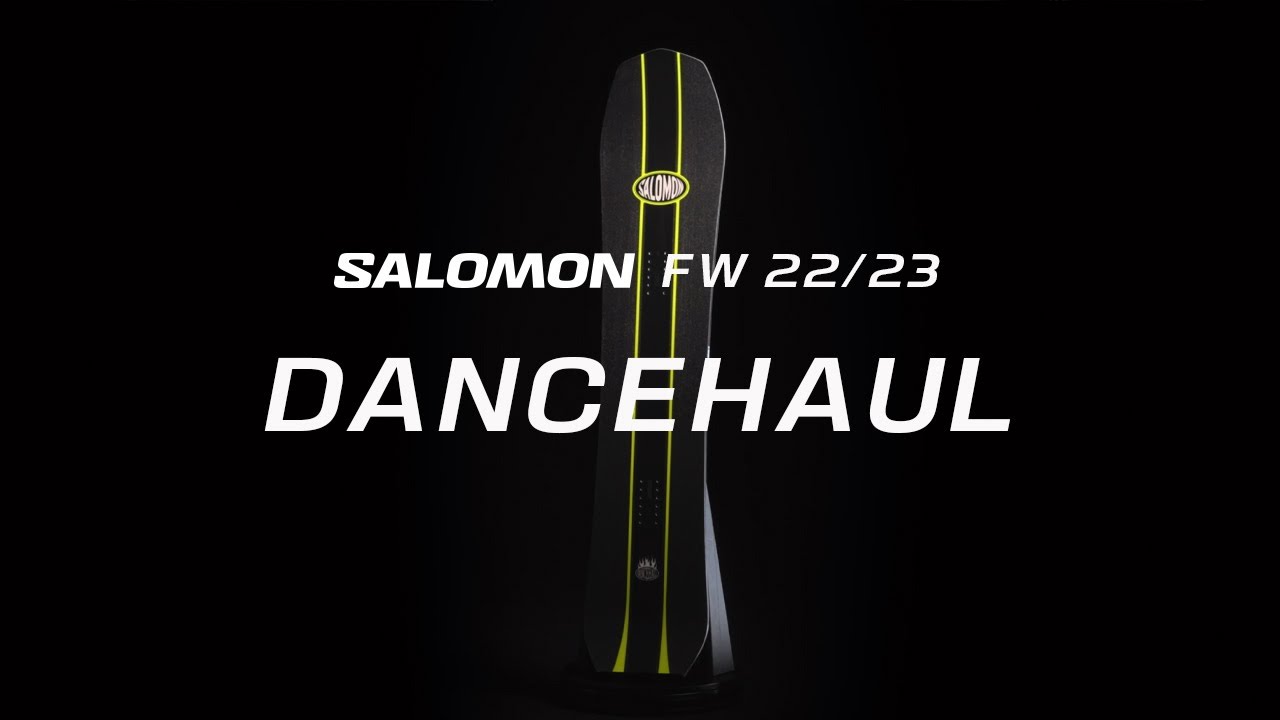 Сноуборд Salomon Dancehaul чорно-жовтий L47017800
