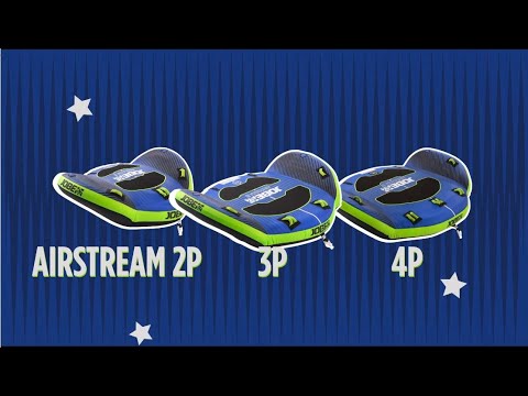 Плюшка для катання по воді JOBE Airstream Towable 4P бірюзова 230422001