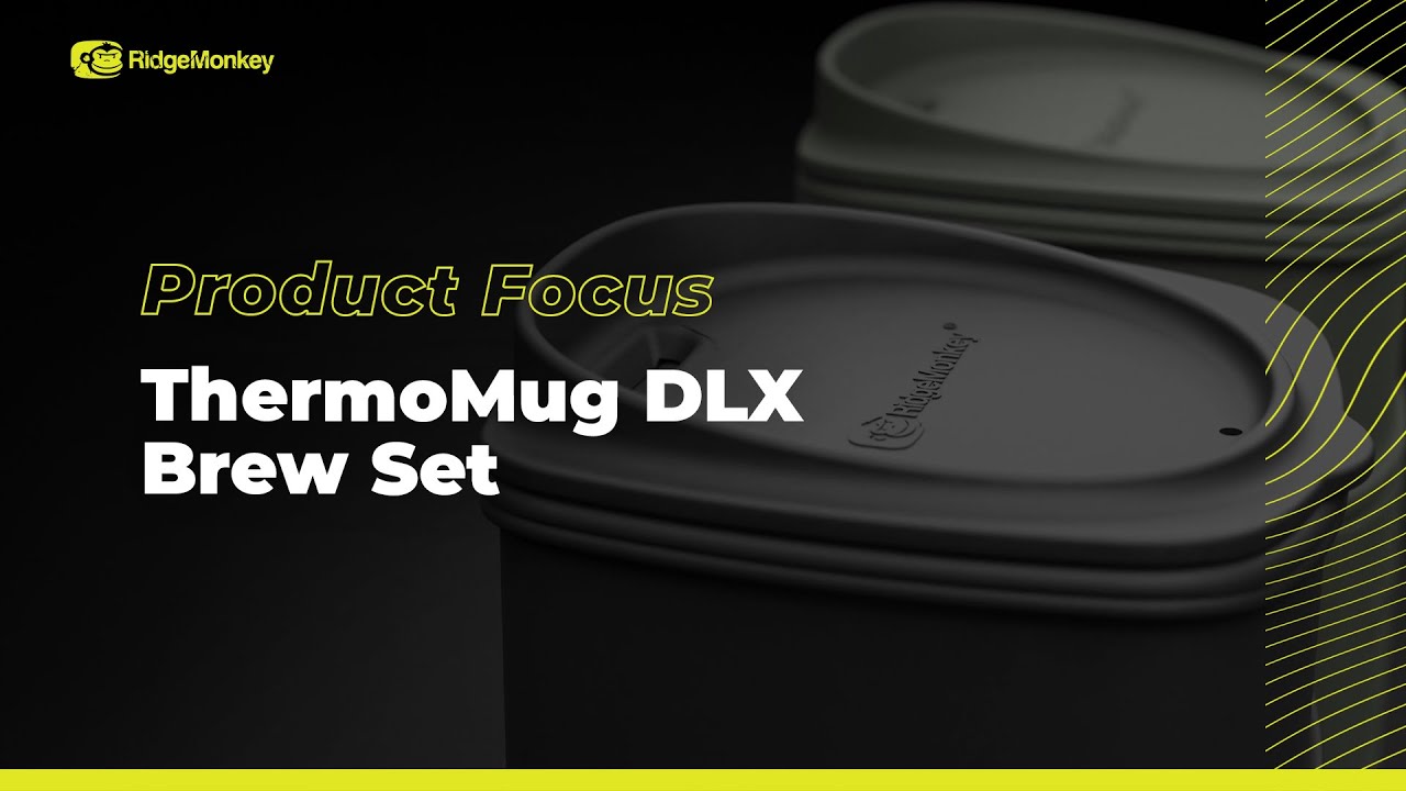 Чашка RidgeMonkey ThermoMug DLX Brew Set сіра RM550