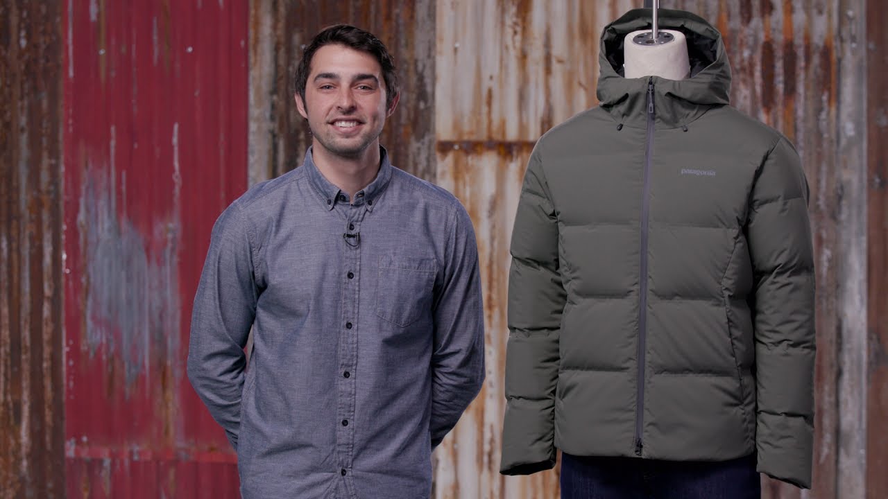 Чоловічий пуховик Patagonia Jackson Glacier чорний