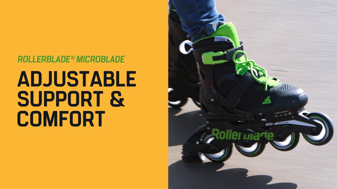 Роликові ковзани дитячі Rollerblade Microblade чорні 7957200741