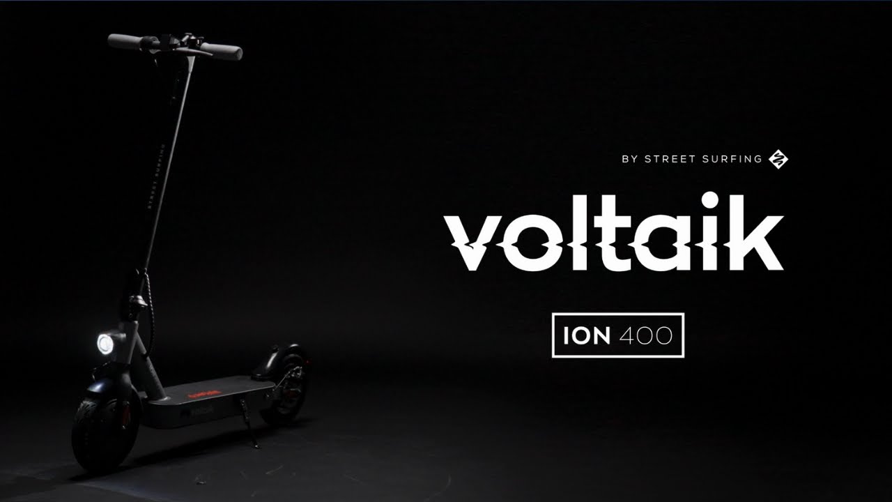 Електросамокат Street Surfing Voltaik Ion 400 сірий