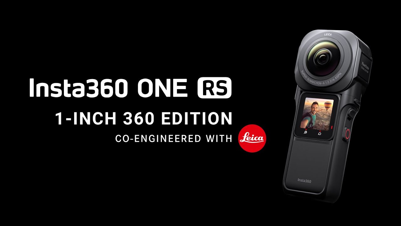 Камера Insta360 ONE RS 1-Inch 360 Edition чорна CINRSGP/D