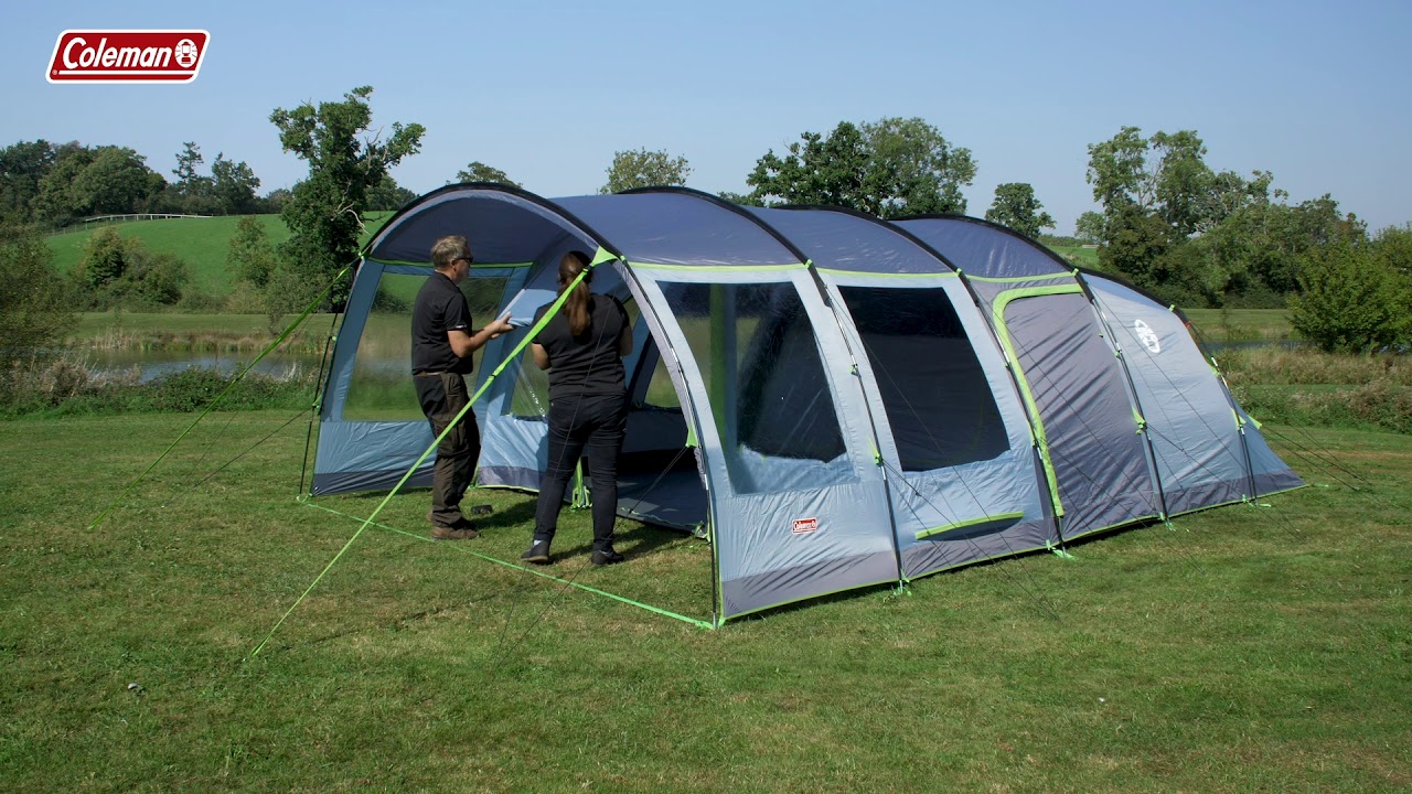 Намет кемпінговий для 6-ти осіб Coleman Meadowood 6 Long blue