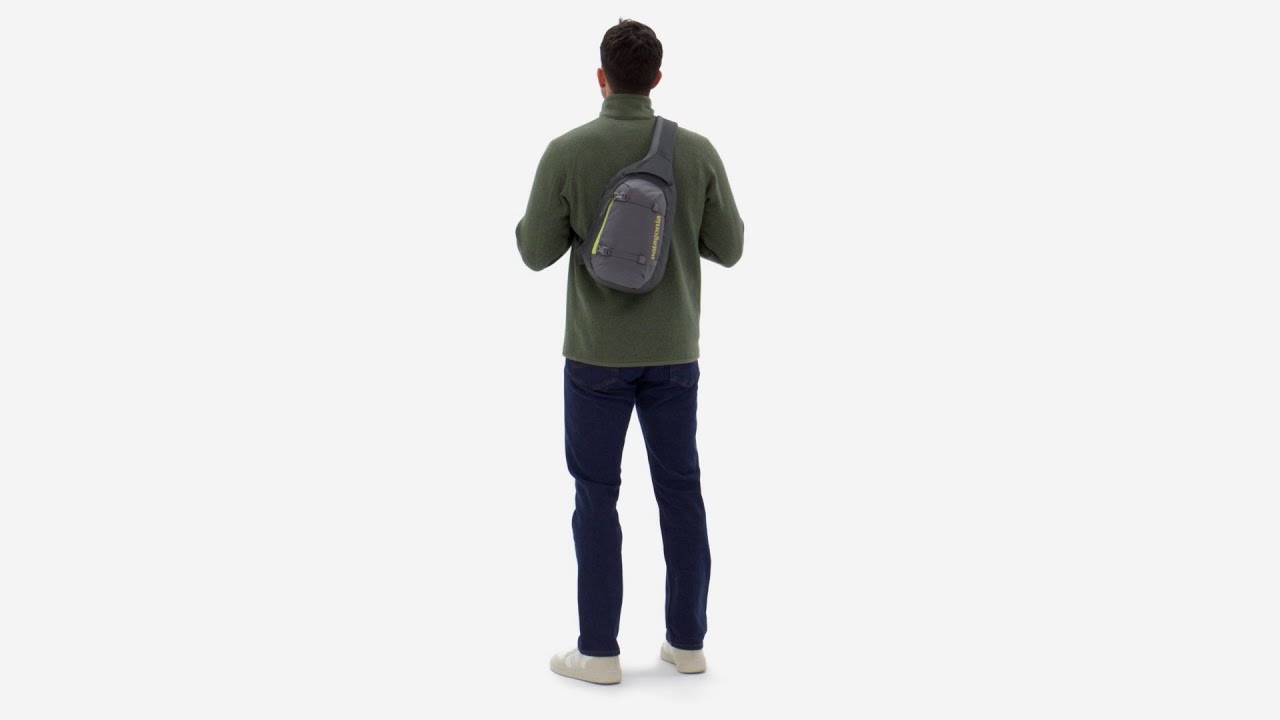 Рюкзак через плече Patagonia Atom Sling 8 л forge grey