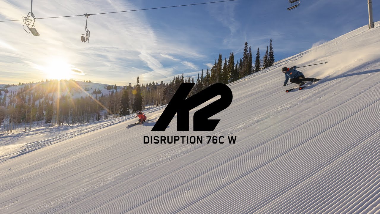 Лижі гірські жіночі K2 Disruption 76C W + 10 Compact Quikclik Free білі 10G0406.143.1