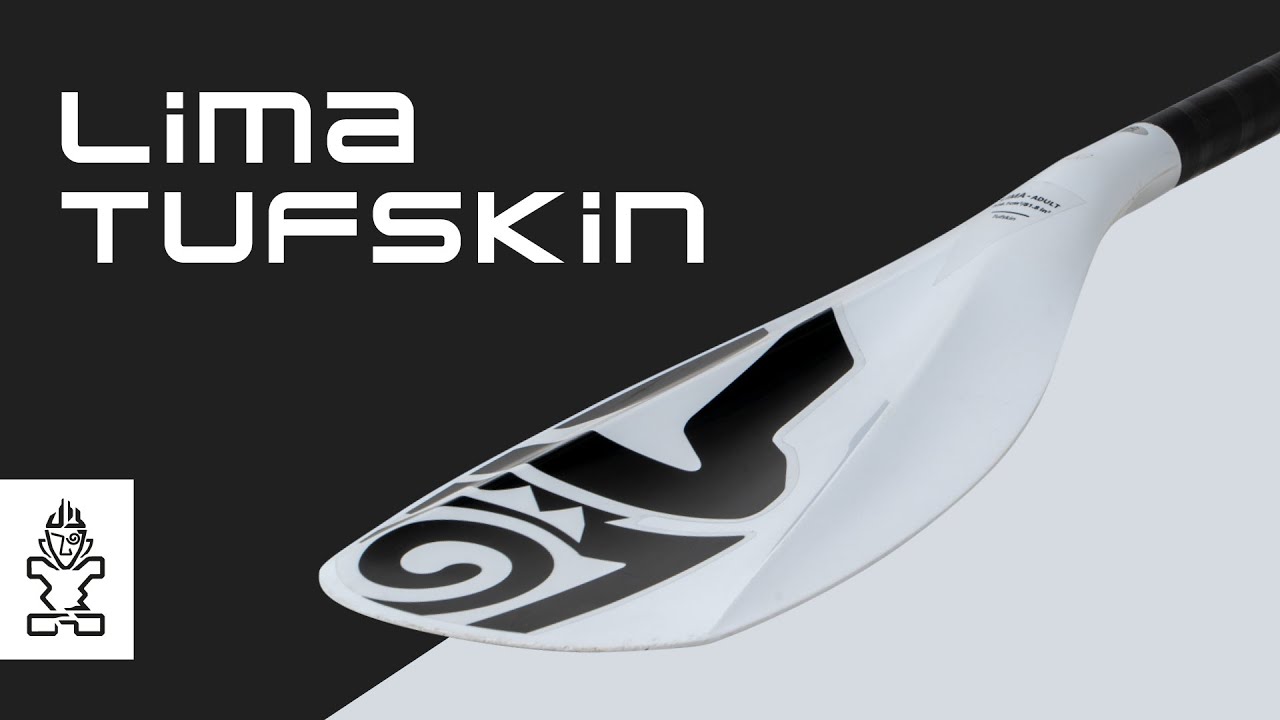 SUP-весло 3-компонентне Starboard Lima Tufskin 29mm Carbon чорно-біле S35