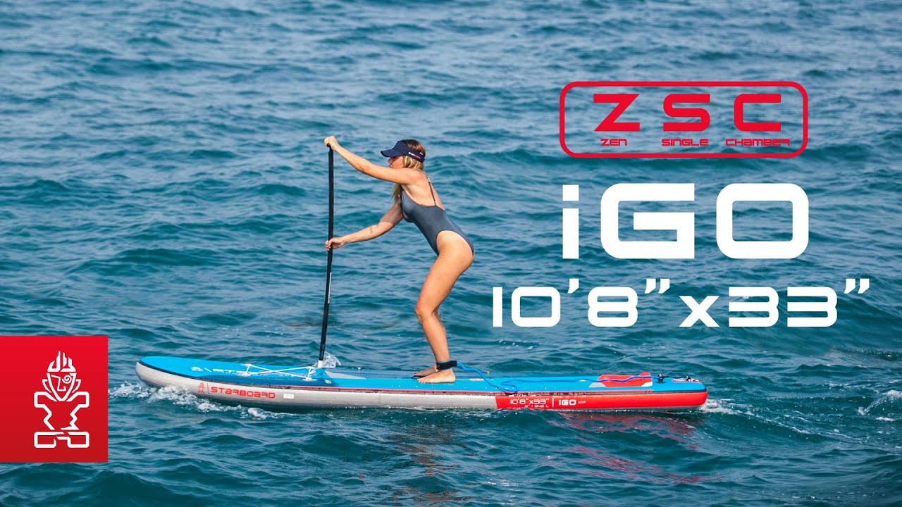 SUP дошка Starboard iGO Zen SC 10'8" блакитна