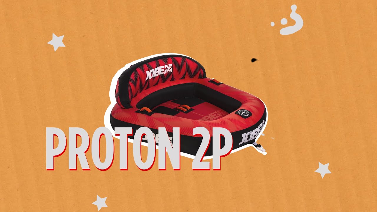 Плюшка для катання по воді JOBE Proton 2P червона 230220010