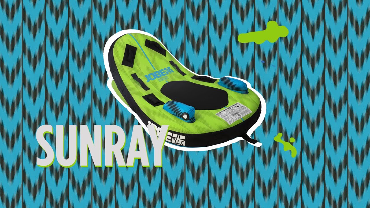 Плюшка для катання по воді JOBE Sunray зелена 230120010