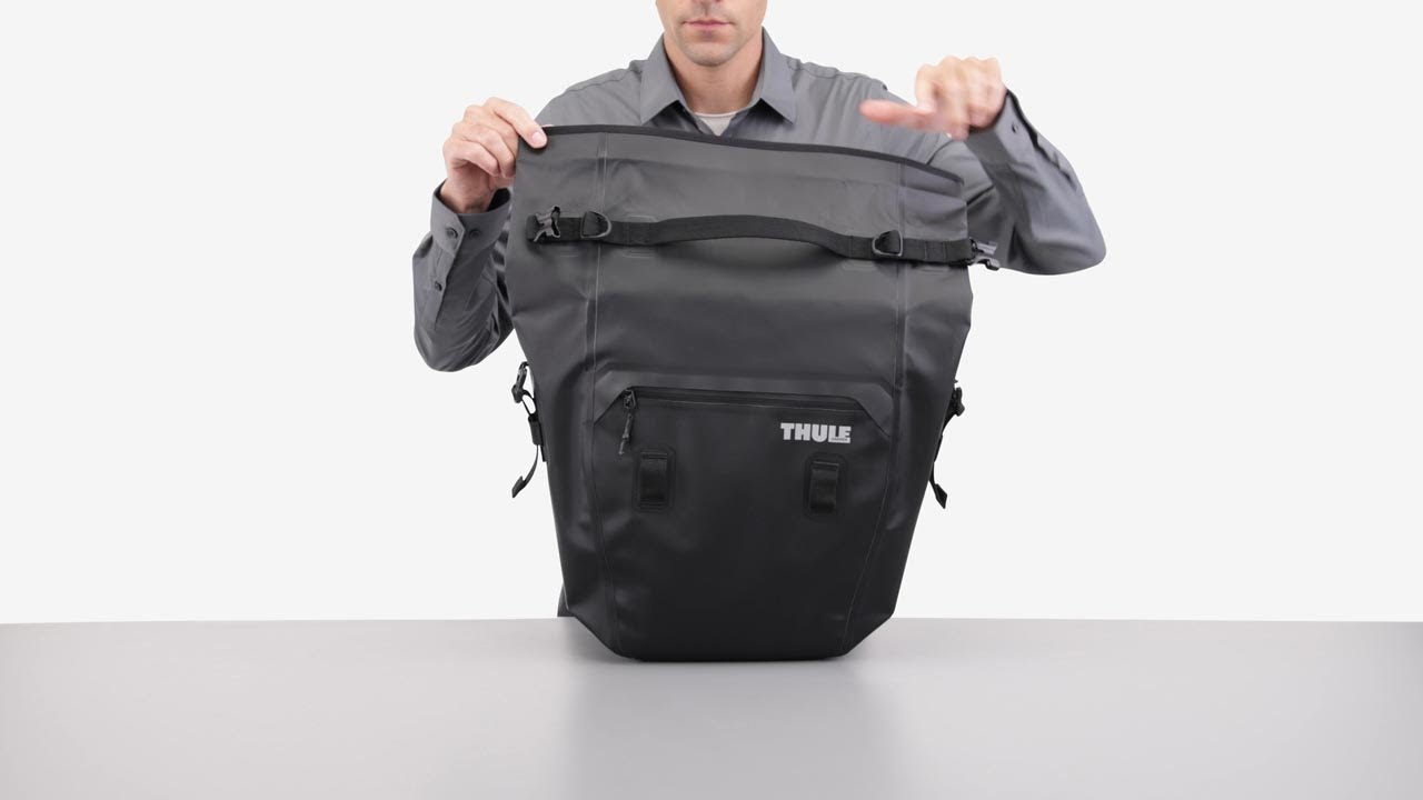 Сумка на велосипедний багажник Thule Shield Pannier 22L чорна 3204916