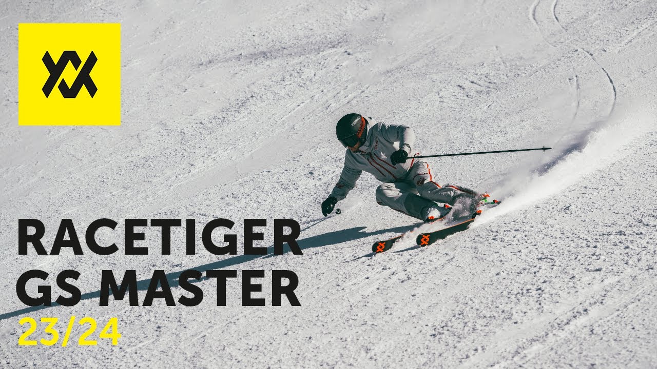 Гірські лижі Völkl Racetiger SL Master + XComp 16 GW жовто-чорні