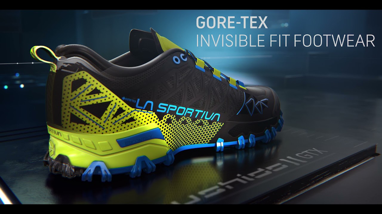Кросівки для бігу чоловічі La Sportiva Bushido II GTX синьо-червоні 46Y629317
