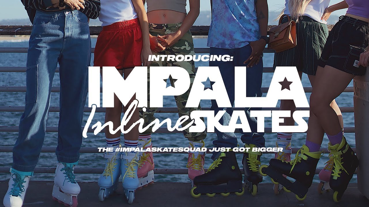 Жіночі роликові ковзани IMPALA Lightspeed Inline Skate монохромні мармурові