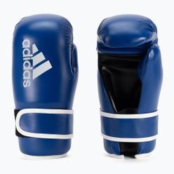 Рукавиці боксерські adidas Point Fight Adikbpf100 блакитно-білі ADIKBPF100