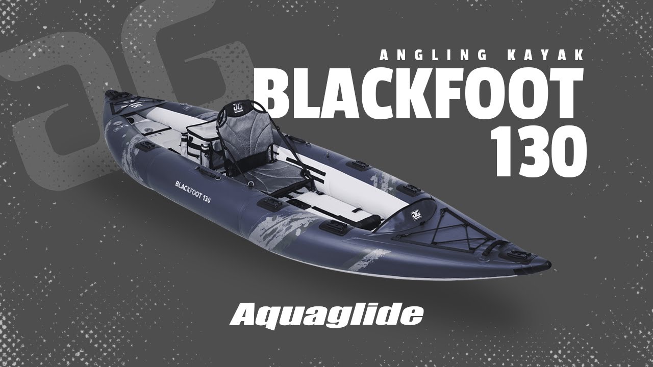 Байдарка надувна для 2-х осіб Aquaglide Blackfoot Angler 130