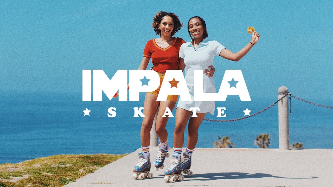 Ковзани роликові IMPALA Quad Skate блакитні IMPROLLER1
