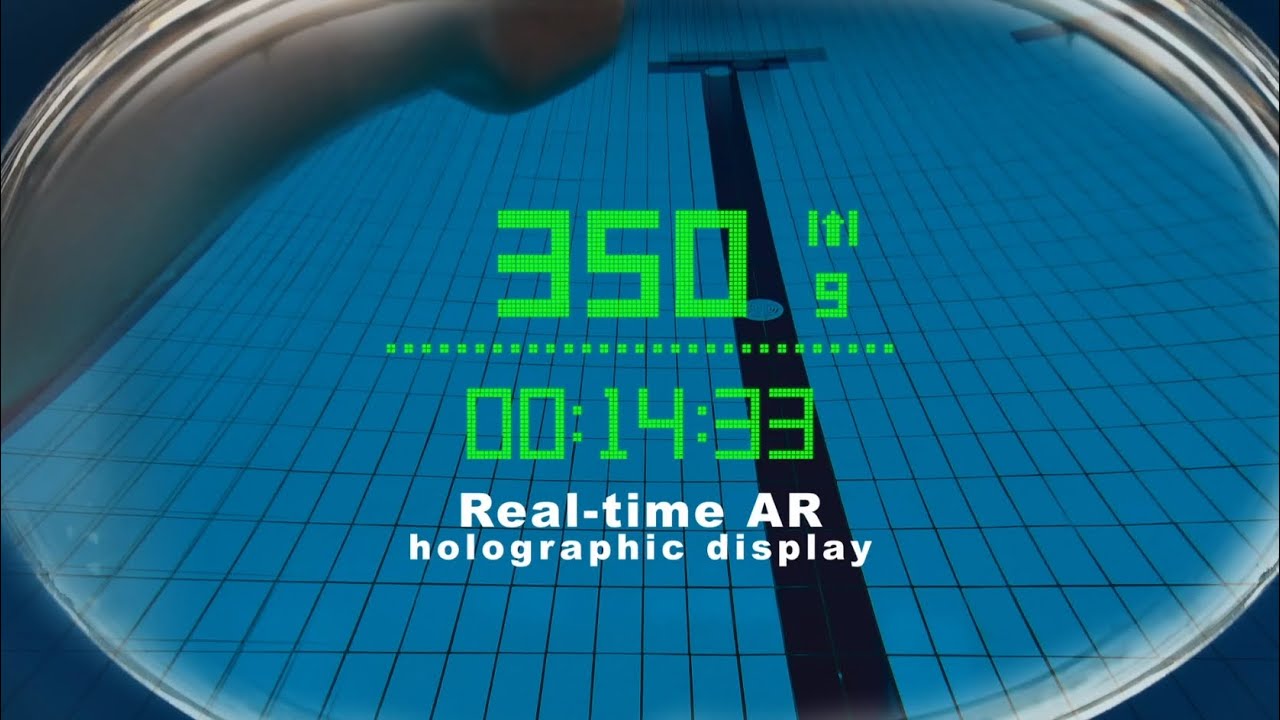 Окуляри для плавання Holoswim Smart чорні