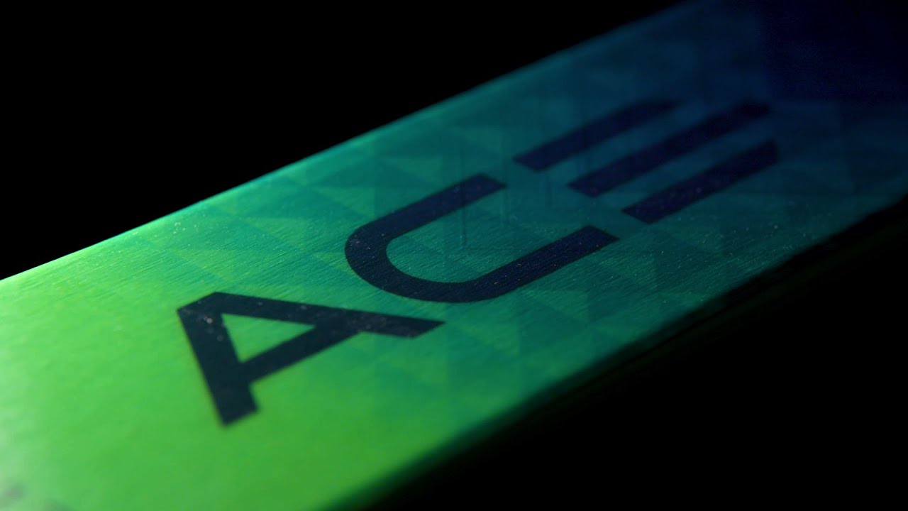 Лижі гірські Elan Ace SCX Fusion + EMX 12 green/blue/black