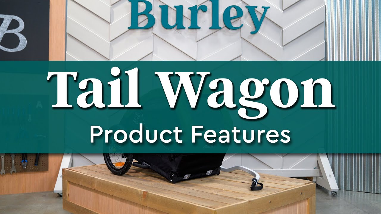 Велосипедний причіп для собак Burley Tail Wagon жовтий BU-947104
