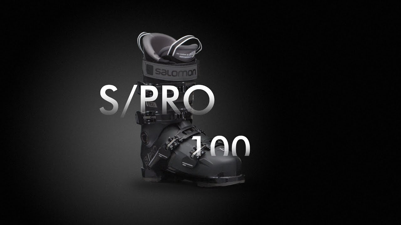 Черевики лижні чоловічі Salomon S/Pro 100 GW чорні L41481600