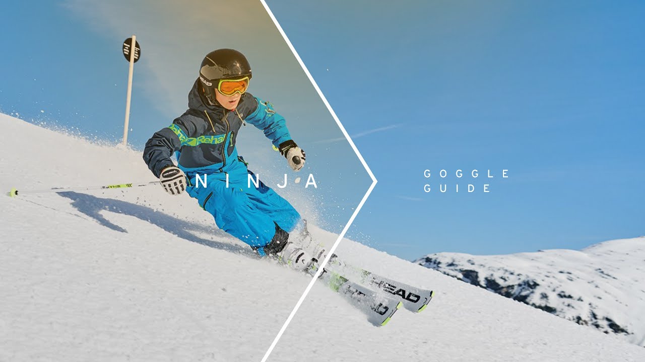 Маска лижна  дитяча  HEAD Ninja red/pink 395430