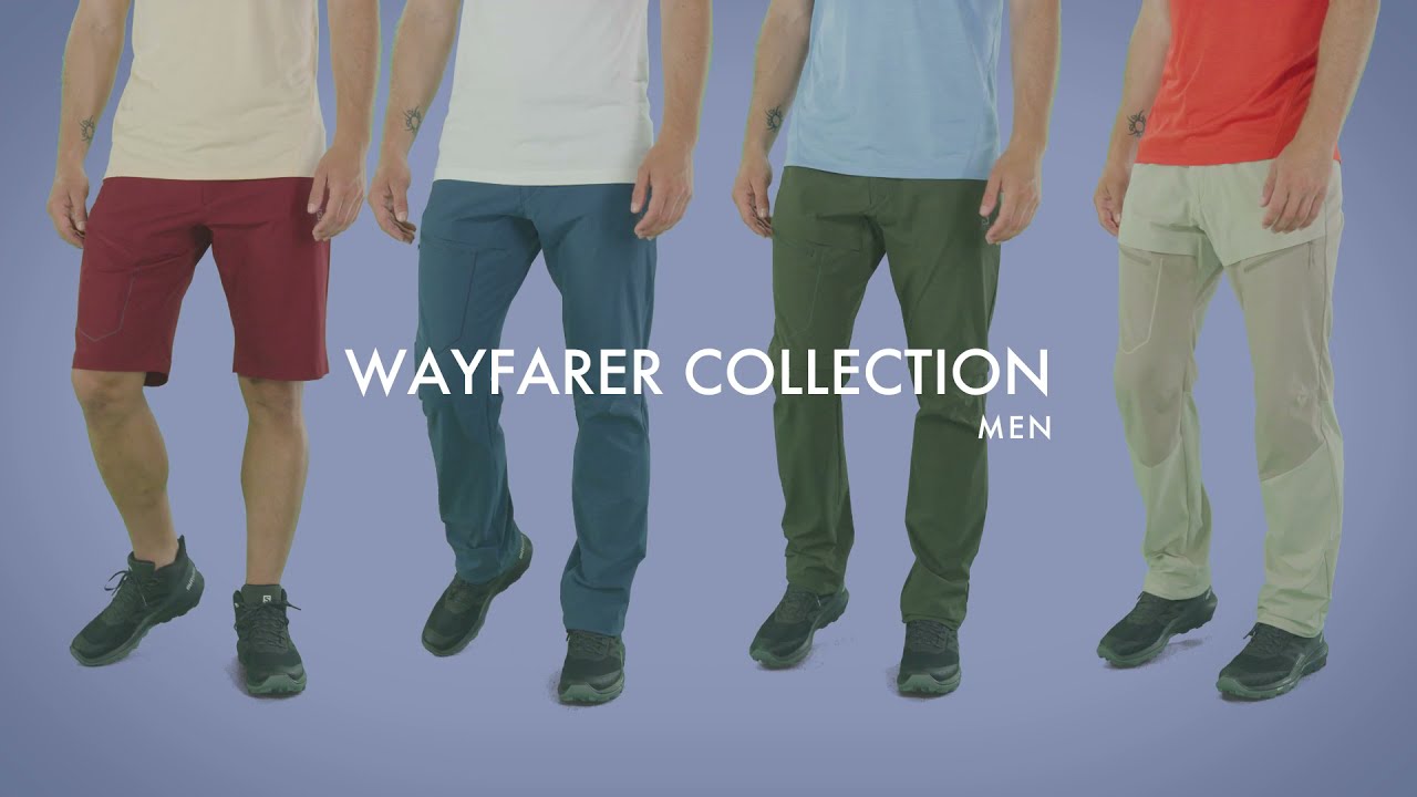 Трекінгові штани чоловічі Salomon Wayfarer зелені LC1739200
