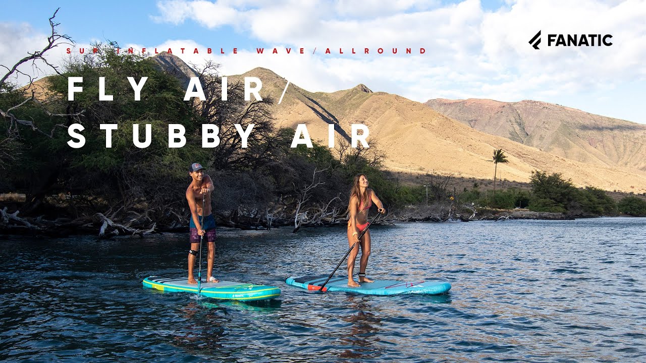 SUP дошка Fanatic Stubby Fly Air red