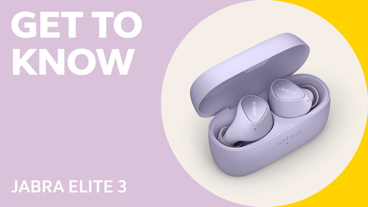 Навушники бездротові Jabra Elite 3 фіолетові 100-91410002-60