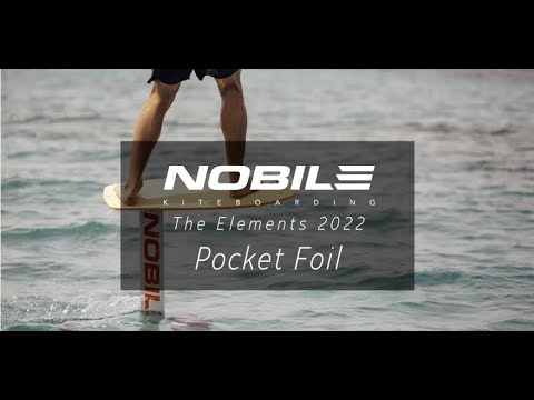 Дошка для кайтсерфінгу + гідрофойл Nobile Pocket Skim Zen Foil Freeride G10