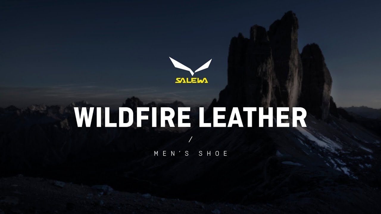 Взуття туристичне чоловіче Salewa Wildfire Leather чорне 00-0000061395
