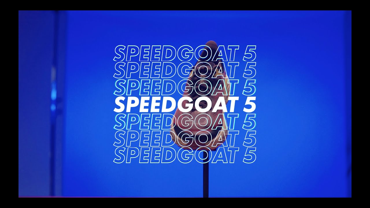 Кросівки для бігу жіночі HOKA Speedgoat 5 блакитні 1123158-BBCY