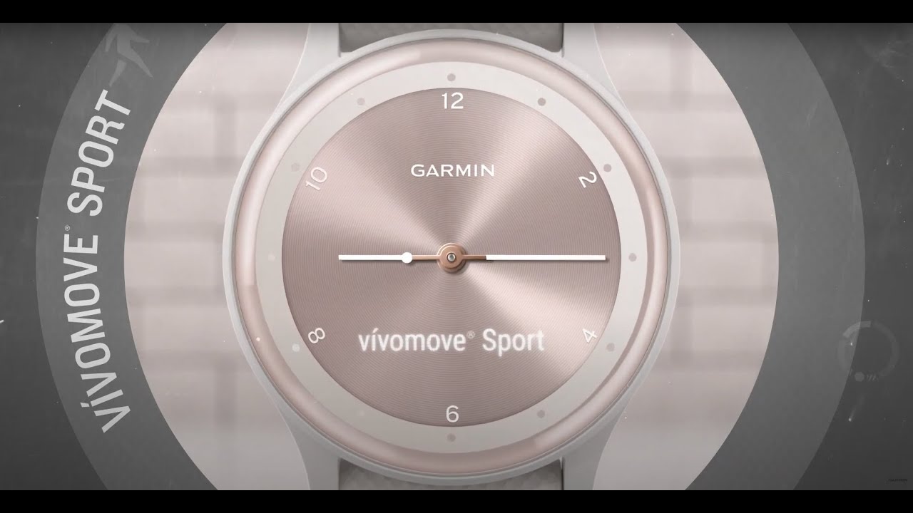 Годинник Garmin Vivomove Sport чорний 010-02566-00