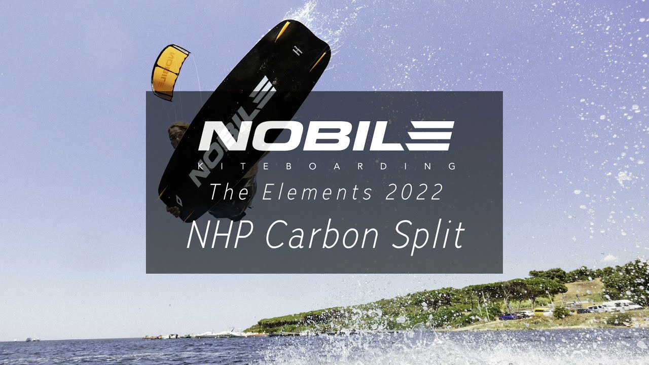 Кайтборд складаний Nobile NHP Split Carbon чорний K22