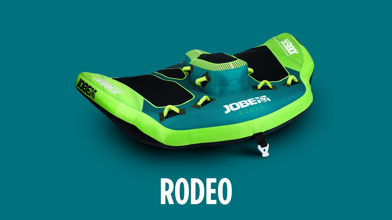 Плюшка для катання по воді JOBE Rodeo Towable 3P блакитно-зелена 230321001