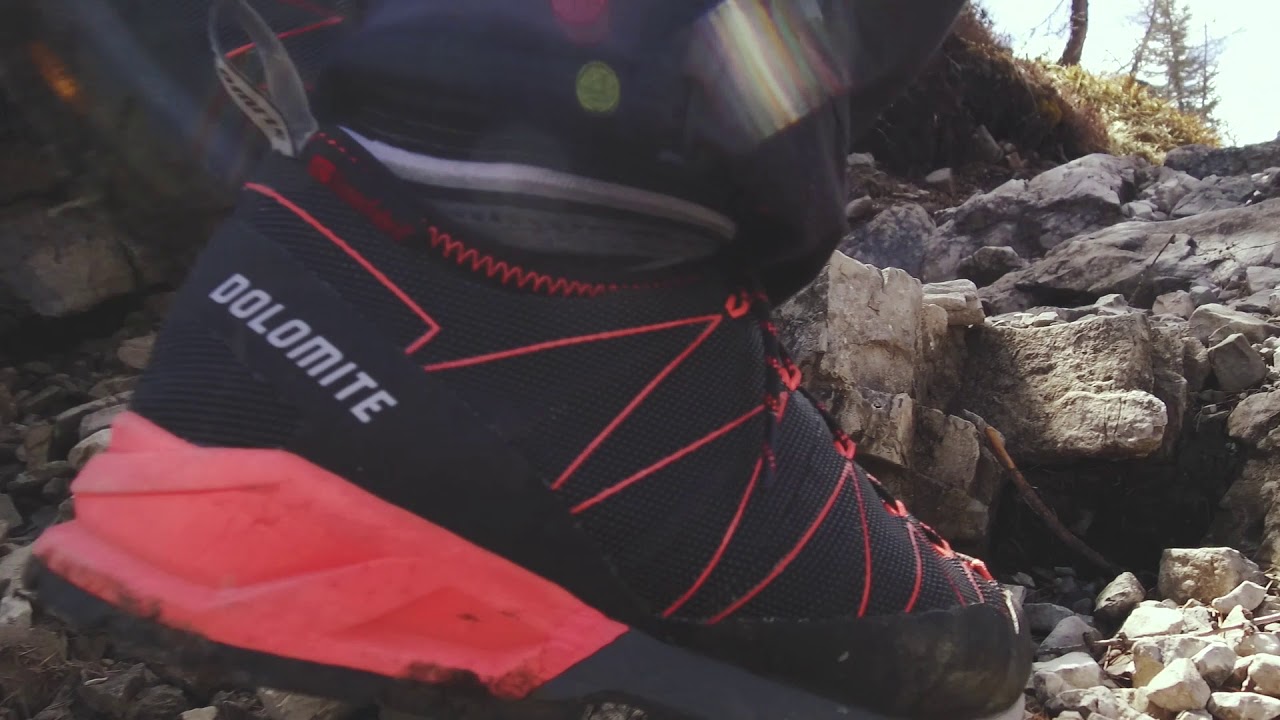 Кросівки для трекінгу чоловічі Dolomite Crodarossa Low GTX gunmetal grey/fiery red