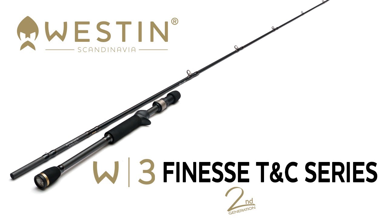 Спінінгова вудка Westin W3 Finesse-T T&C 2nd 2sec чорна W361-0712-ML